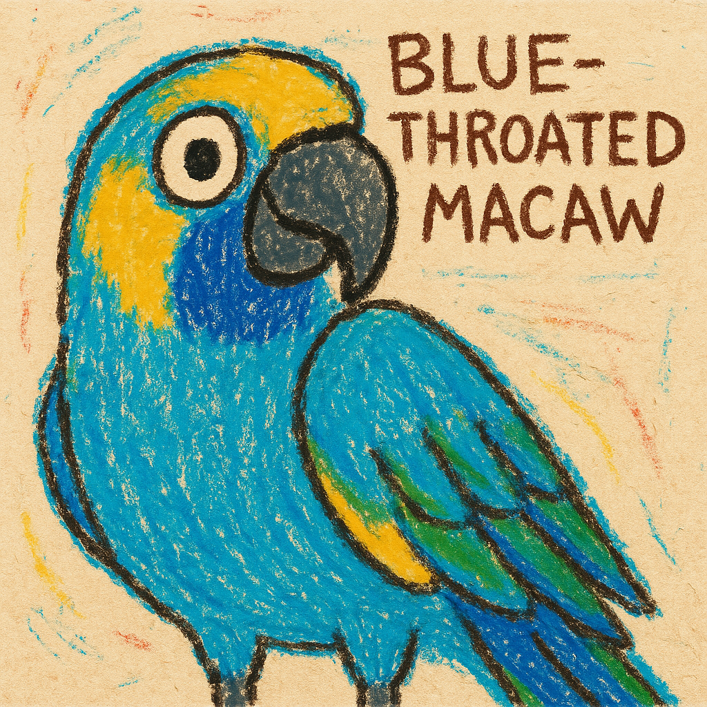 基本情報｜アオキコンゴウインコ（Blue-throated Macaw）